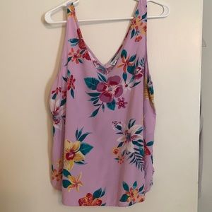 Tropical Floral Tank